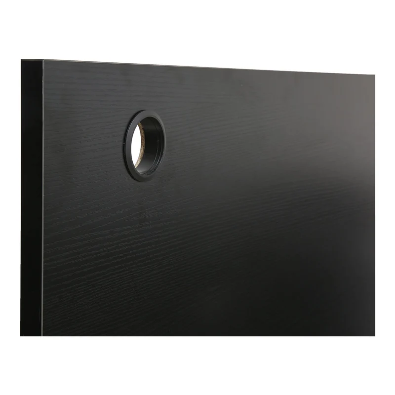 STIER Schreibtischplatte 140x80cm schwarz melaminbeschichtet tabletop 25mm dick