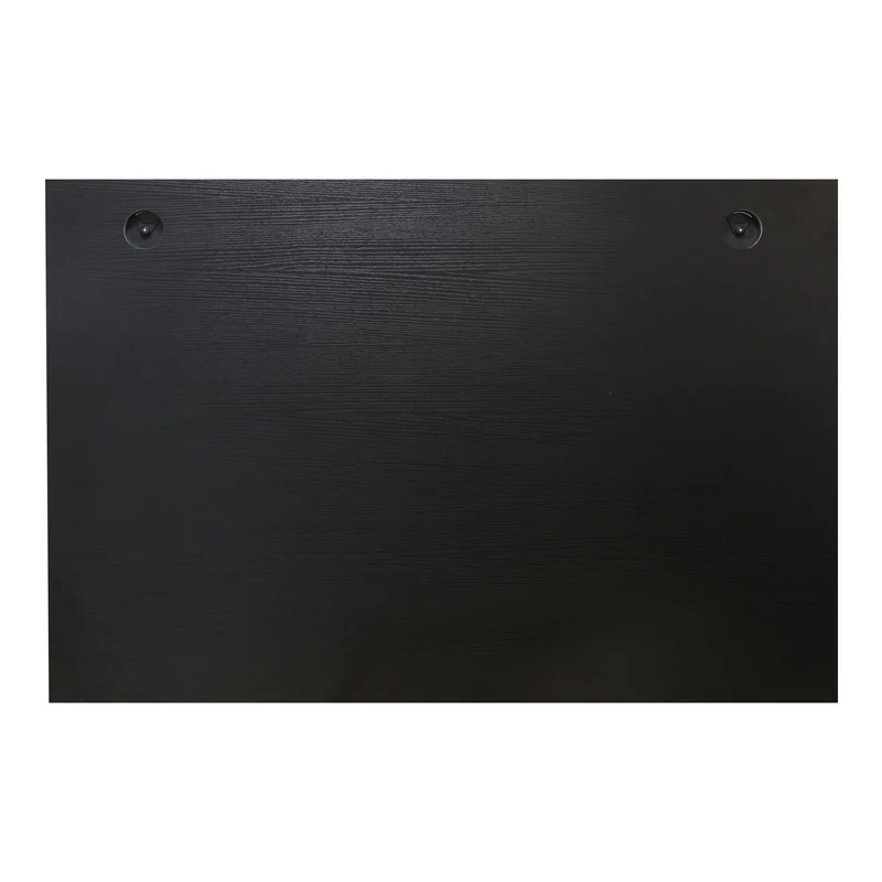 STIER Schreibtischplatte 140x80cm schwarz melaminbeschichtet tabletop 25mm dick