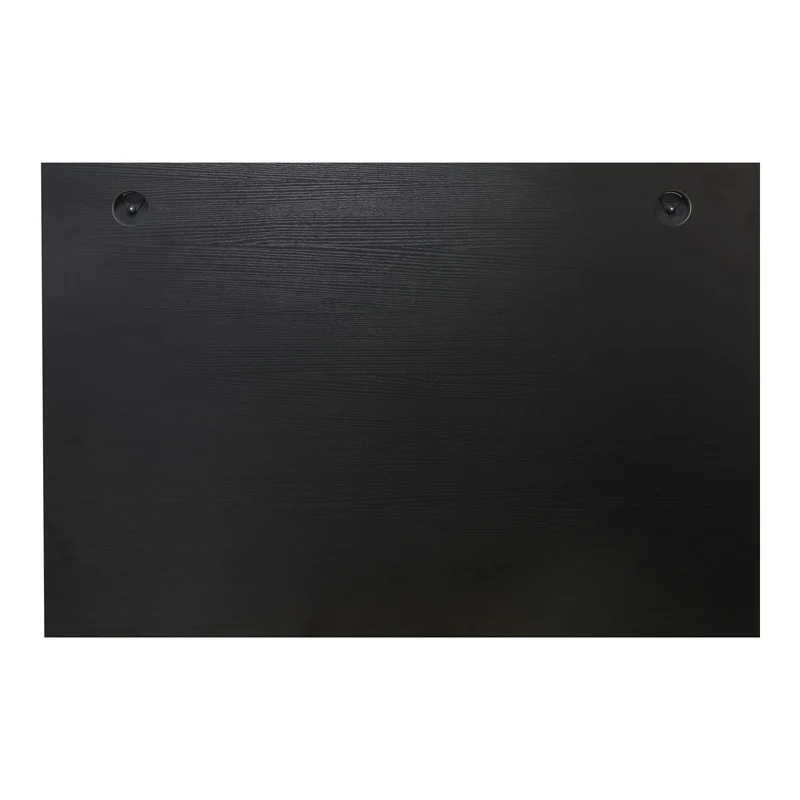 STIER Schreibtischplatte 160x80cm schwarz melaminbeschichtet tabletop 25mm dick