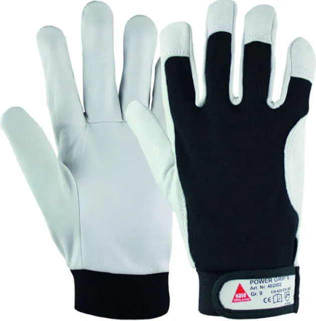 Nappa Leather Glove HASE, POWER GRIP II