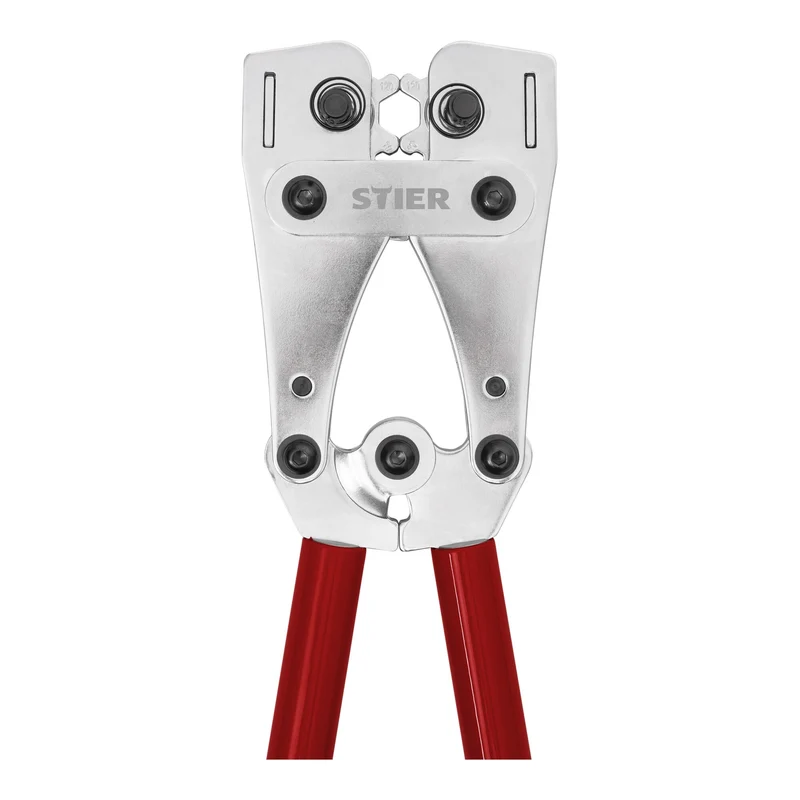 STIER Presszange 6-Kant 6-120 mm² wartungsarm für Kabelschuhe Verbinder
