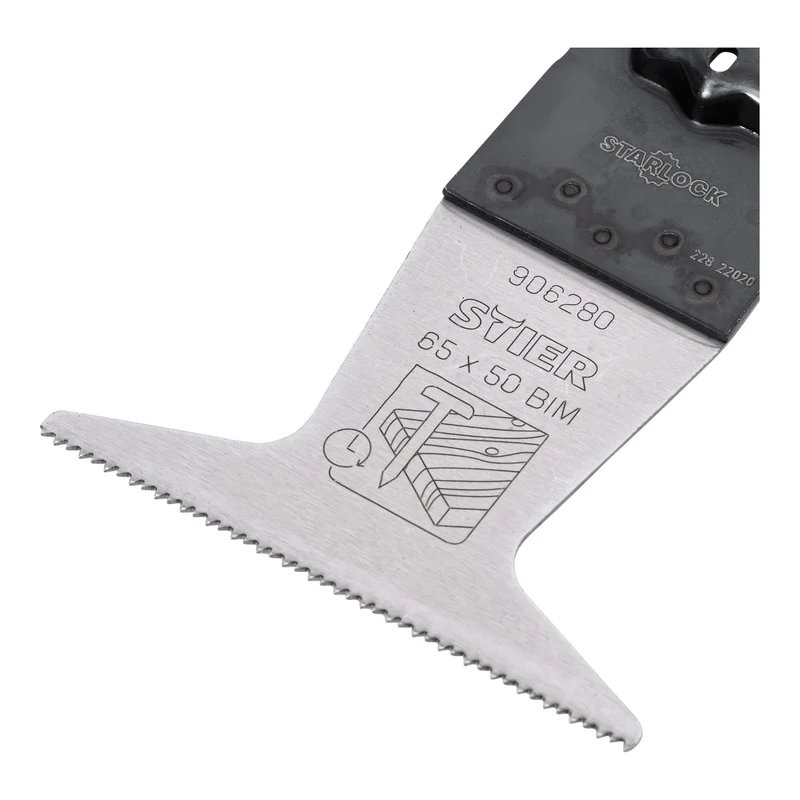 STIER Starlock Multitool Sägeblätter Universal Holz und Nägel 6-tlg | Starlock