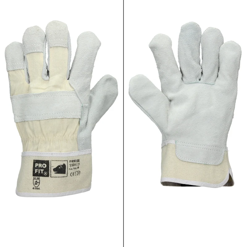 Handschuhe Rindspaltleder Natur 36 Paar M