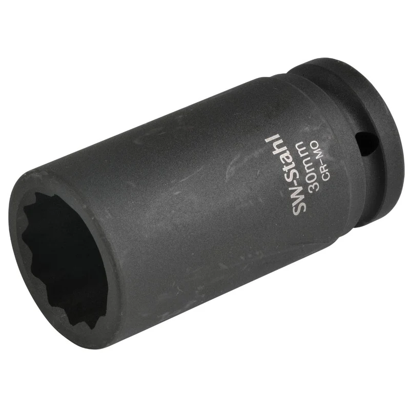 SW-Stahl IMPACT-Steckschlüsseleinsatz 3/4" Zwölfkant 30 mm tief