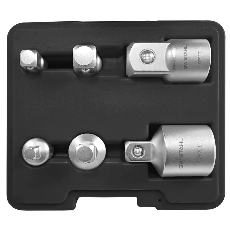 SW-Stahl Adaptersatz 1/4"-3/4" 6-teilig