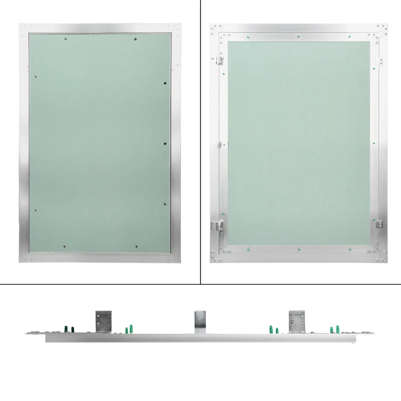 B-Ware Revisionsklappe GK-Einlage 400x600 mm mit Rahmen aus Aluminium