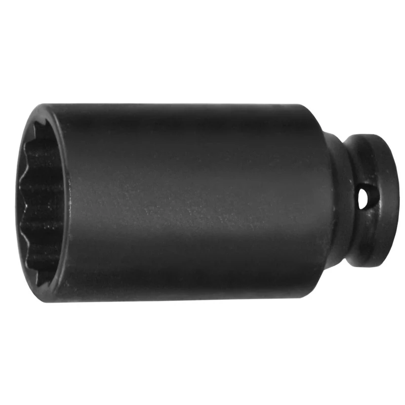 SW-Stahl IMPACT-Steckschlüsseleinsatz 1/2" Zwölfkant 24 mm tief