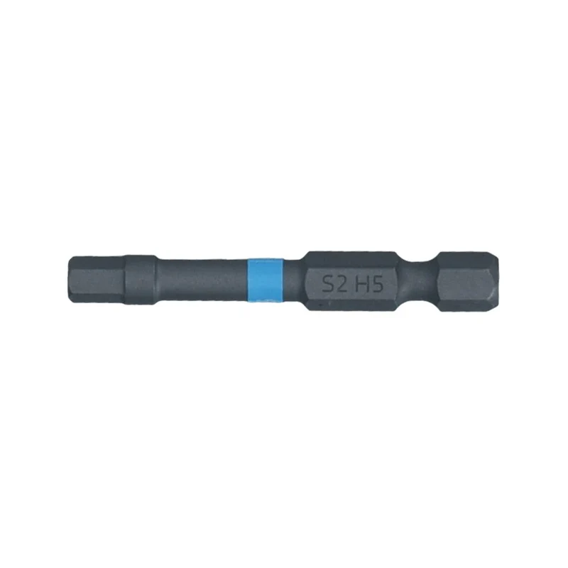 SW-Stahl Schraubendrehbit 1/4" mit Farbcodierung 50 mm Innensechskant 5 mm