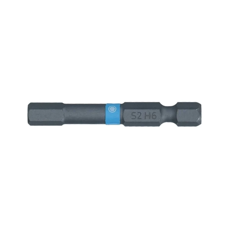 SW-Stahl Schraubendrehbit 1/4" mit Farbcodierung 50 mm Innensechskant 6 mm