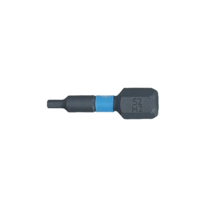 SW-Stahl Schraubendrehbit 1/4" mit Farbcodierung 25 mm Innensechskant 2 mm