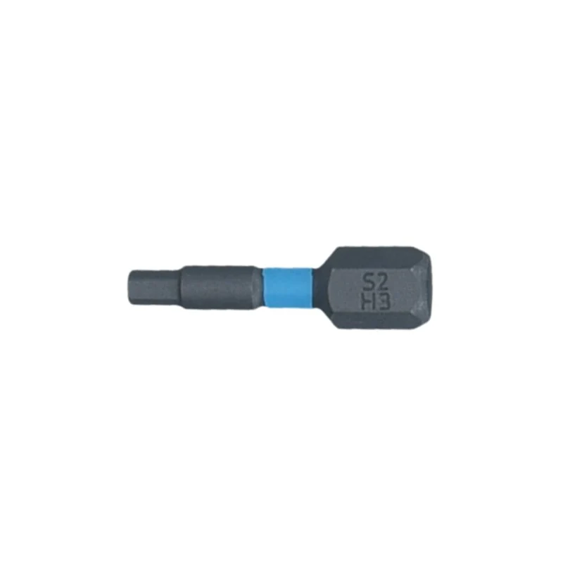 SW-Stahl Schraubendrehbit 1/4" mit Farbcodierung 25 mm Innensechskant 3 mm