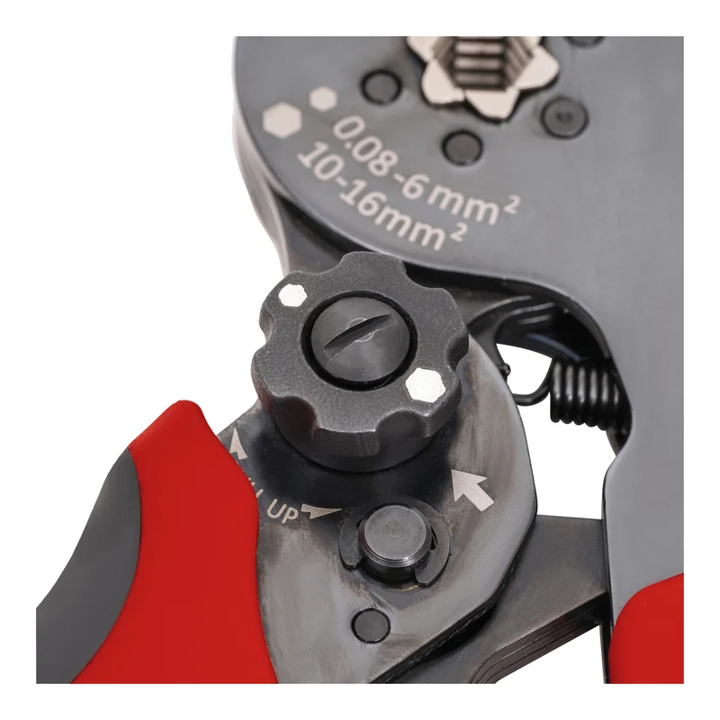 STIER Crimpzange für Aderendhülsen Sechskant-Pressung 16 mm² Quetschzange