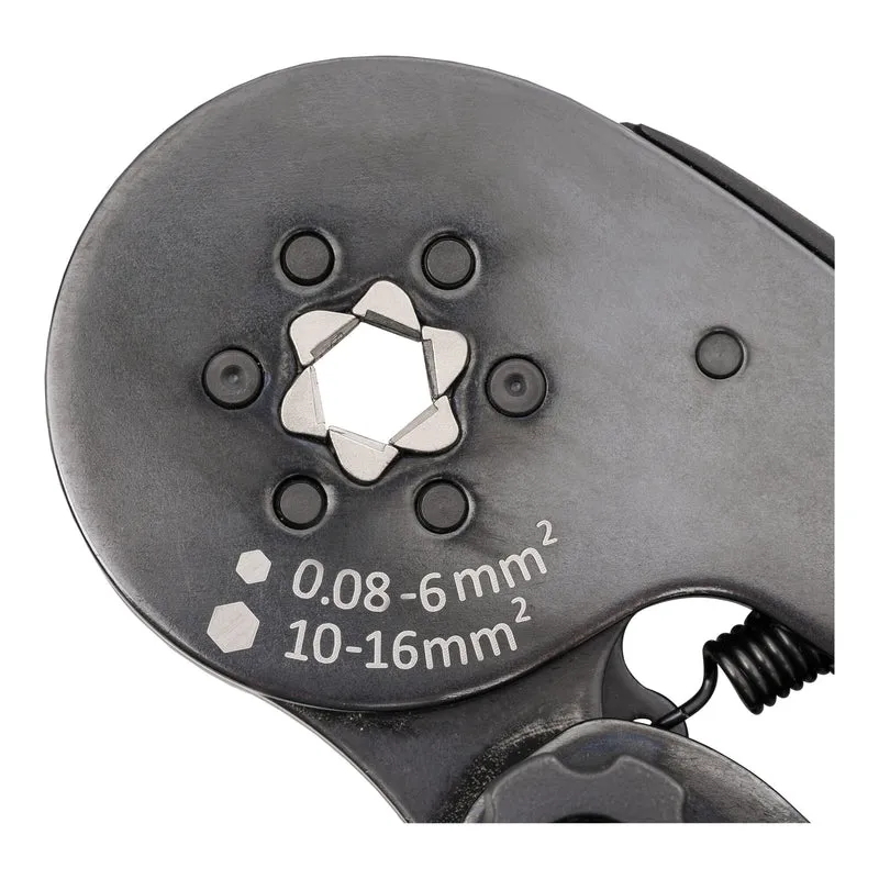 STIER Crimpzange für Aderendhülsen Sechskant-Pressung 16 mm² Quetschzange