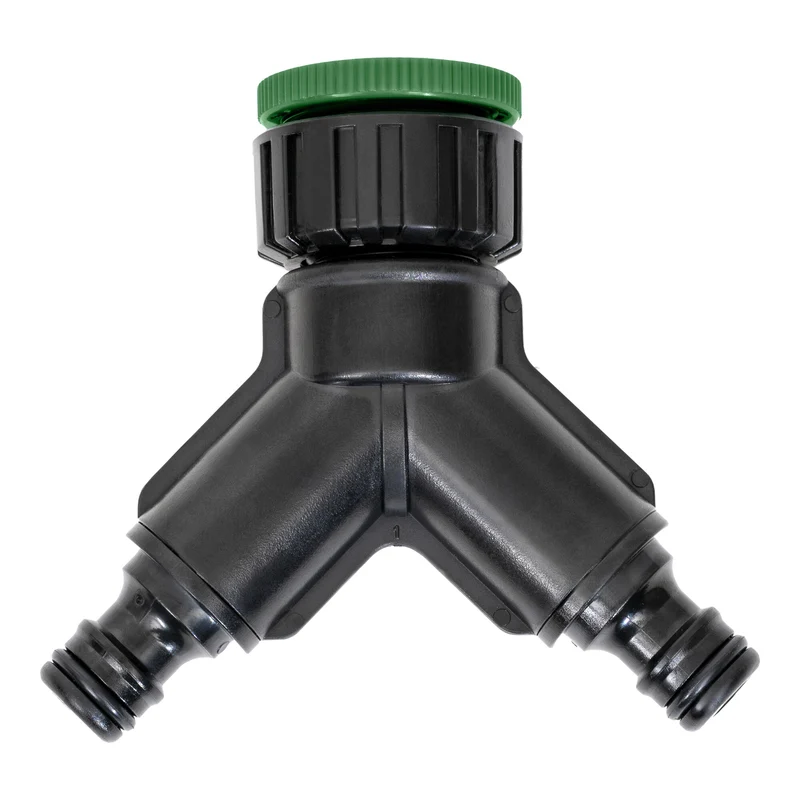 STIER 2 Wege-Ventil / Verteiler Premium 33,3mm G1" und 26,5mm G3/4