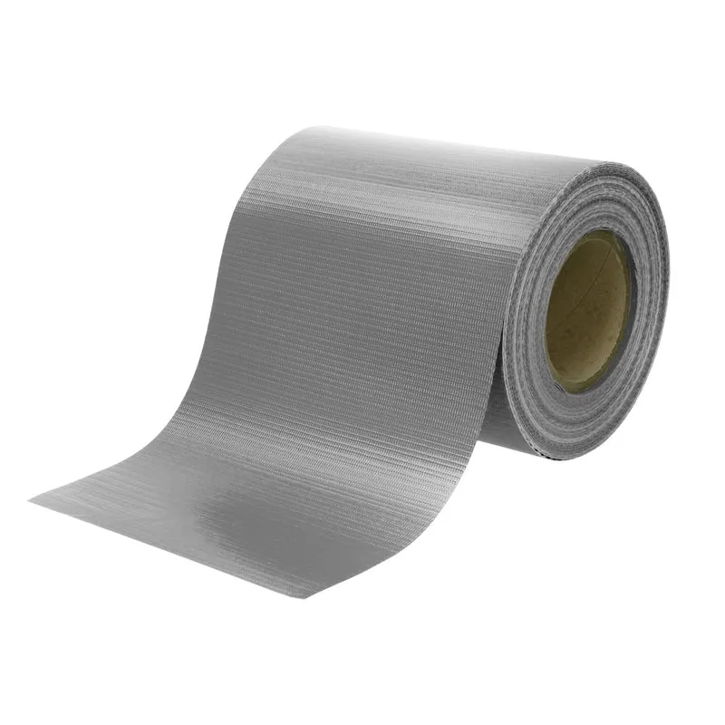 PVC Sichtschutzstreifen Rolle 35 m Grau mit 20 Befestigungsclips