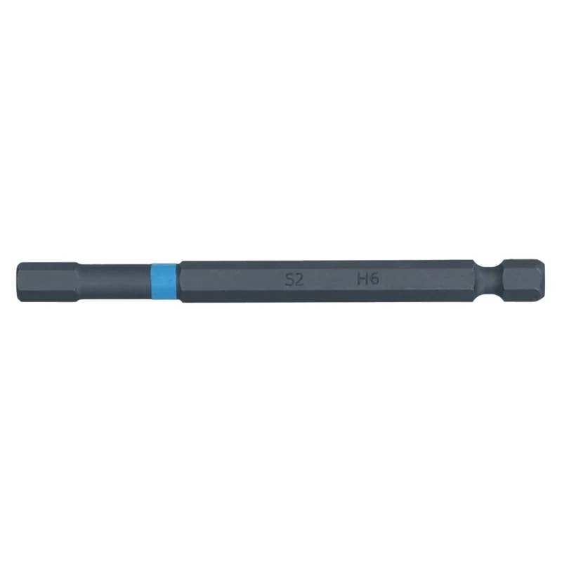 SW-Stahl Schraubendrehbit 1/4" mit Farbcodierung 89 mm Innensechskant 6 mm