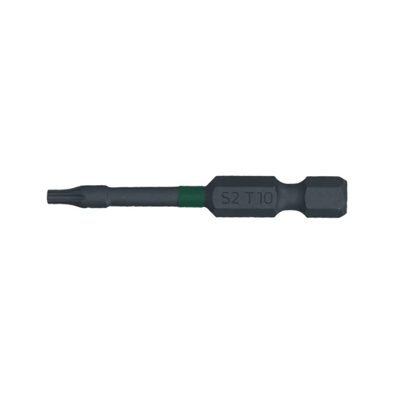 SW-Stahl Schraubendrehbit 1/4" mit Farbcodierung 50 mm T-Profil T10
