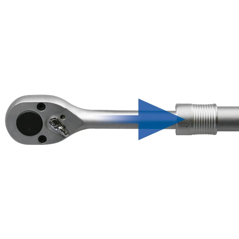 SW-Stahl Umschaltknarre 3/4" Teleskopauszug