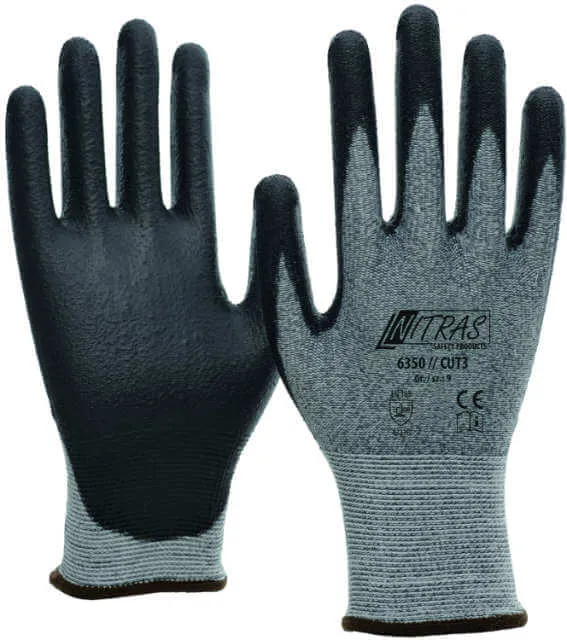 Cut-resistant glove HASE, 6350, CUT 3