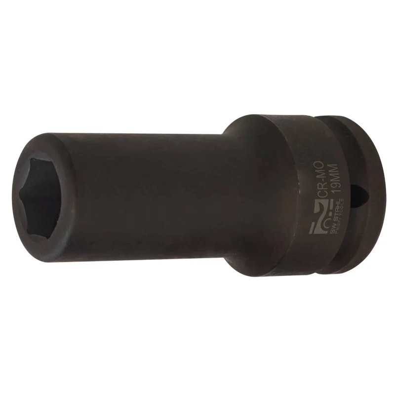 SW-Stahl IMPACT-Steckschlüsseleinsatz 3/4" 19 mm tief