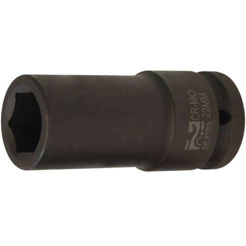SW-Stahl IMPACT-Steckschlüsseleinsatz 3/4" 22 mm tief