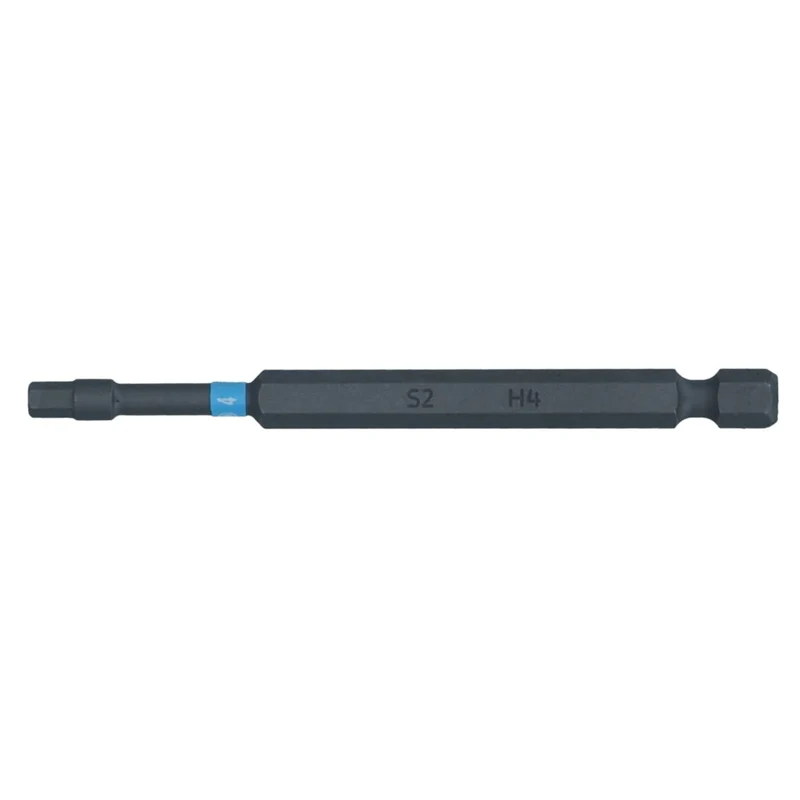 SW-Stahl Schraubendrehbit 1/4" mit Farbcodierung 89 mm Innensechskant 4 mm