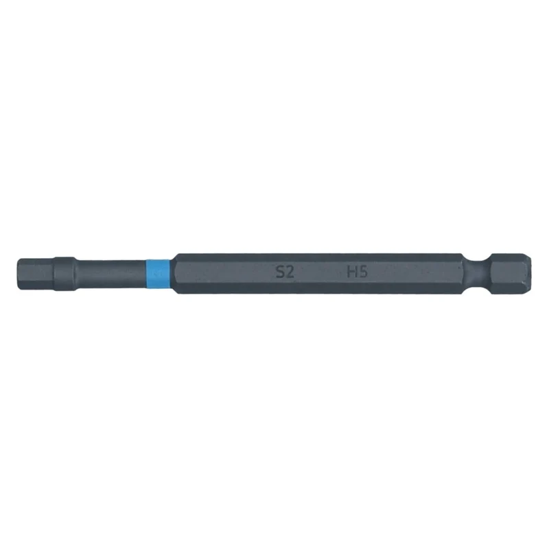 SW-Stahl Schraubendrehbit 1/4" mit Farbcodierung 89 mm Innensechskant 5 mm