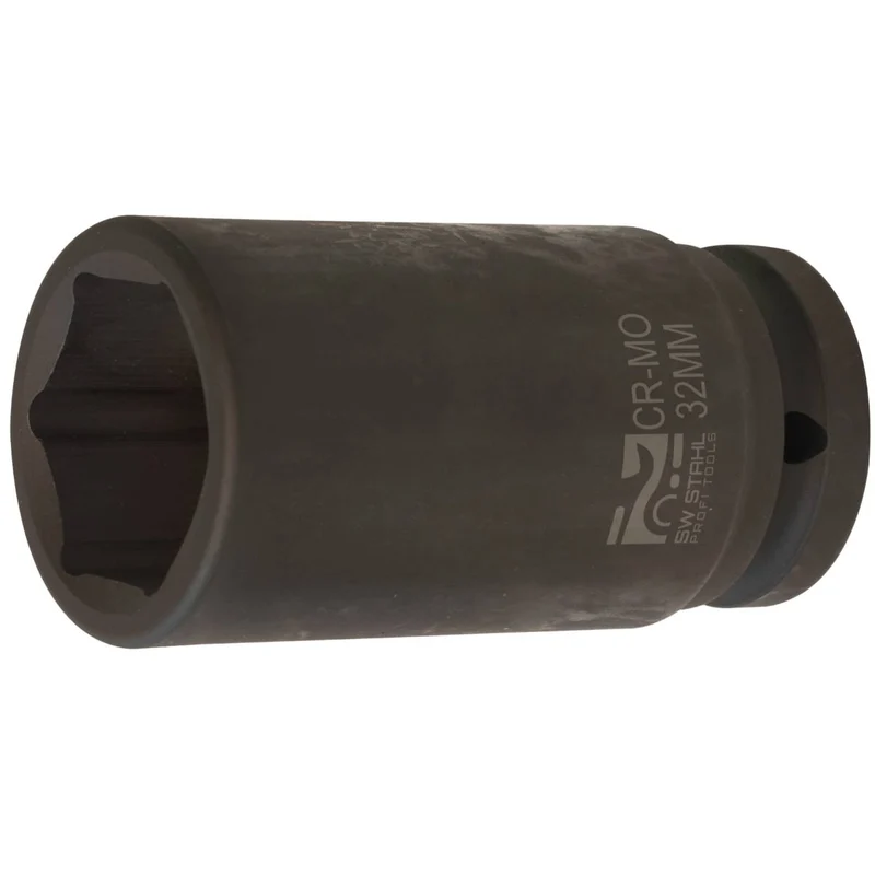 SW-Stahl IMPACT-Steckschlüsseleinsatz 3/4" 32 mm tief