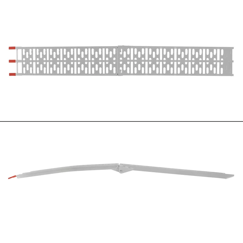Auffahrrampe 2er Set mit Standfüßen aus Aluminium bis 340kg