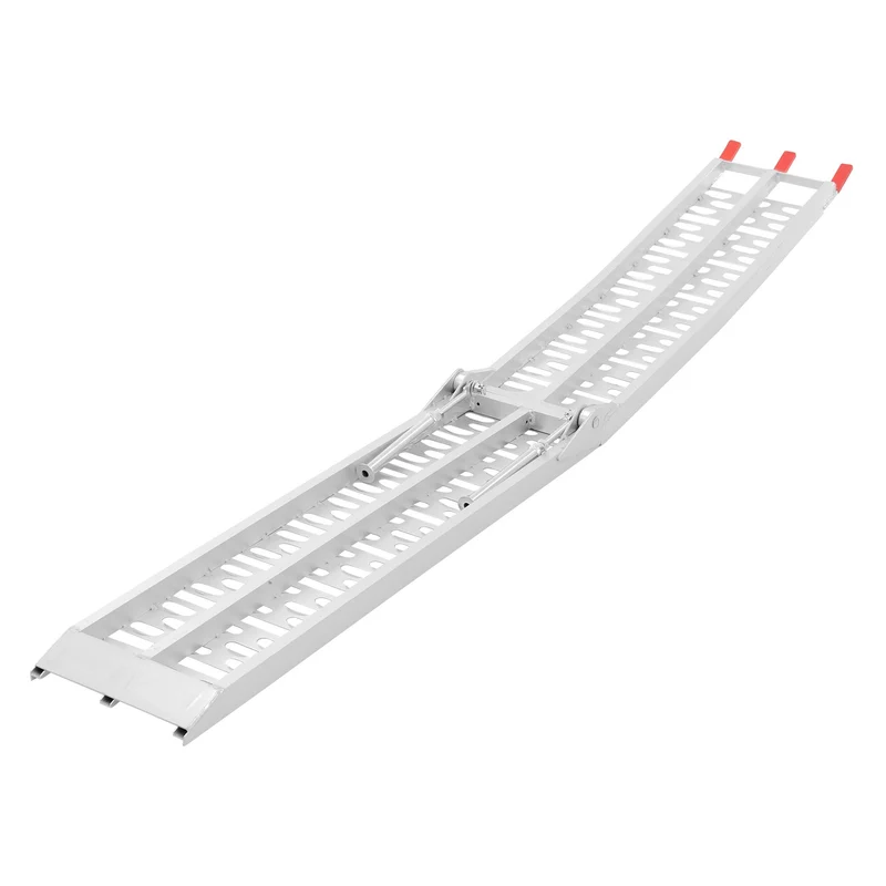 Auffahrrampe 2er Set mit Standfüßen aus Aluminium bis 340kg