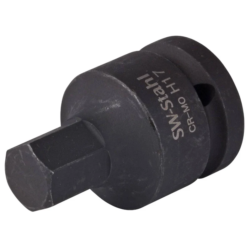 SW-Stahl IMPACT-Schraubendreheinsatz 3/4" Innensechskant 17 mm