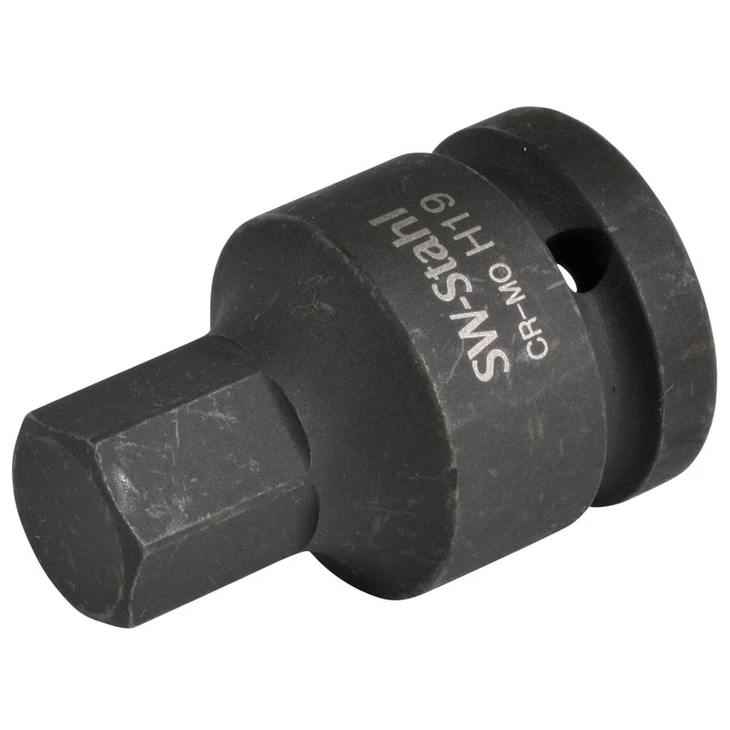 SW-Stahl IMPACT-Schraubendreheinsatz 3/4" Innensechskant 19 mm