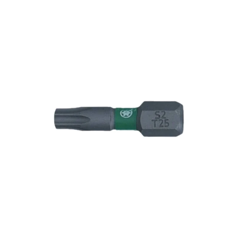SW-Stahl Schraubendrehbit 1/4" mit Farbcodierung 25 mm T-Profil T25
