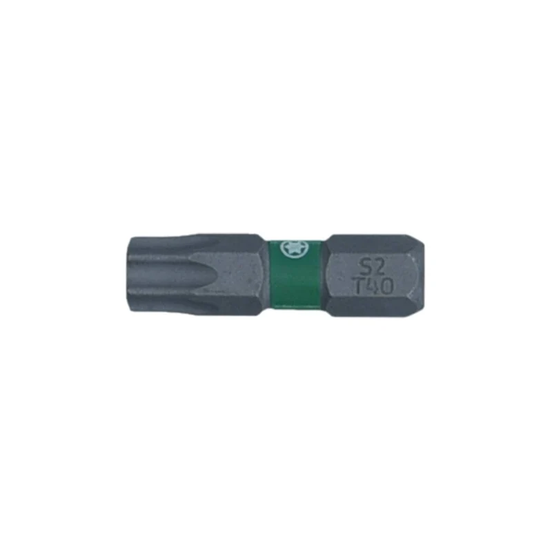 SW-Stahl Schraubendrehbit 1/4" mit Farbcodierung 25 mm T-Profil T40