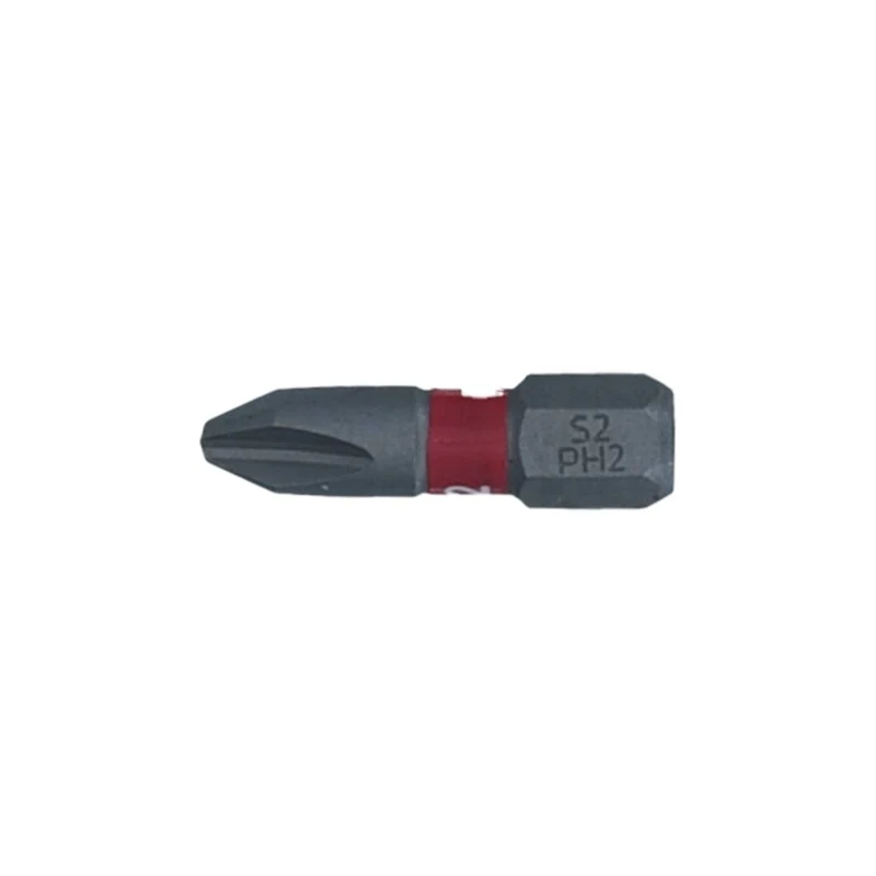 SW-Stahl Schraubendrehbit 1/4" mit Farbcodierung 25 mm Kreuz PH2