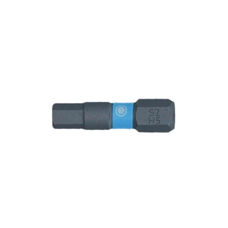 SW-Stahl Schraubendrehbit 1/4" mit Farbcodierung 25 mm Innensechskant 5 mm