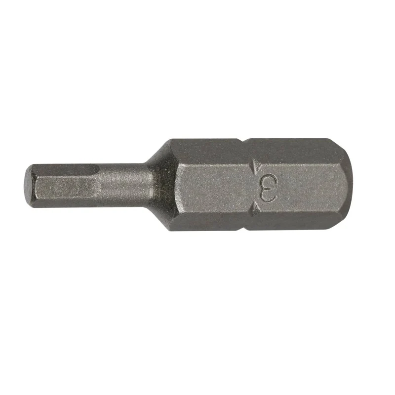 SW-Stahl Schraubendrehbit 1/4" Innensechskant 3 mm