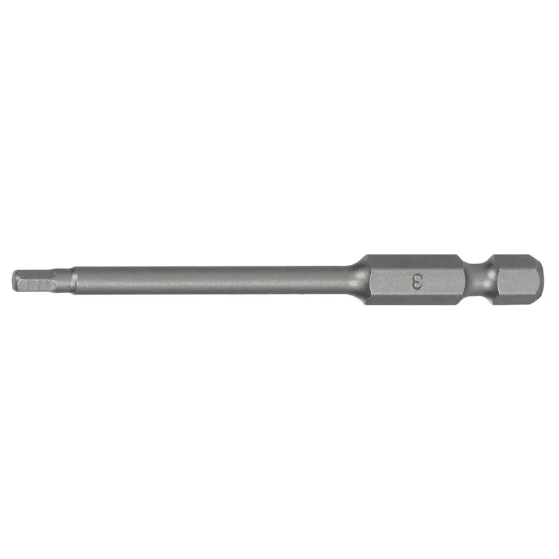 SW-Stahl Schraubendrehbit 1/4" Innensechskant 3 mm lang