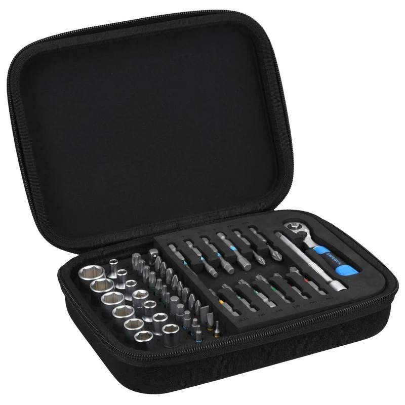 SW-Stahl CRAFT BOX Bitsatz kompakt 1/4" 53-teilig