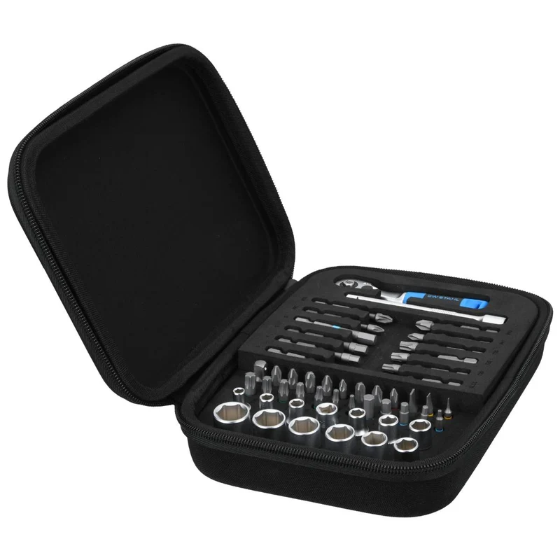 SW-Stahl CRAFT BOX Bitsatz kompakt 1/4" 53-teilig