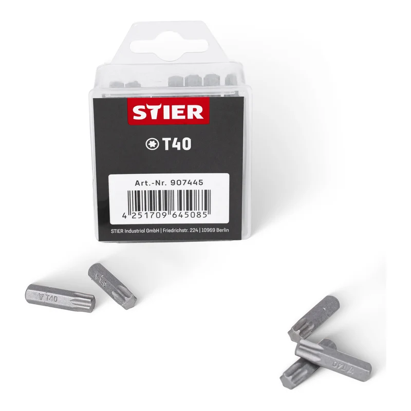 STIER TORX®-Bit-Großpackung T40