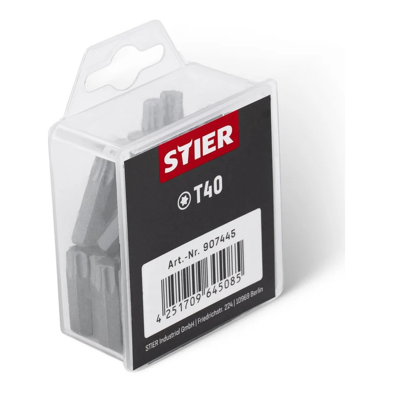 STIER TORX®-Bit-Großpackung T40