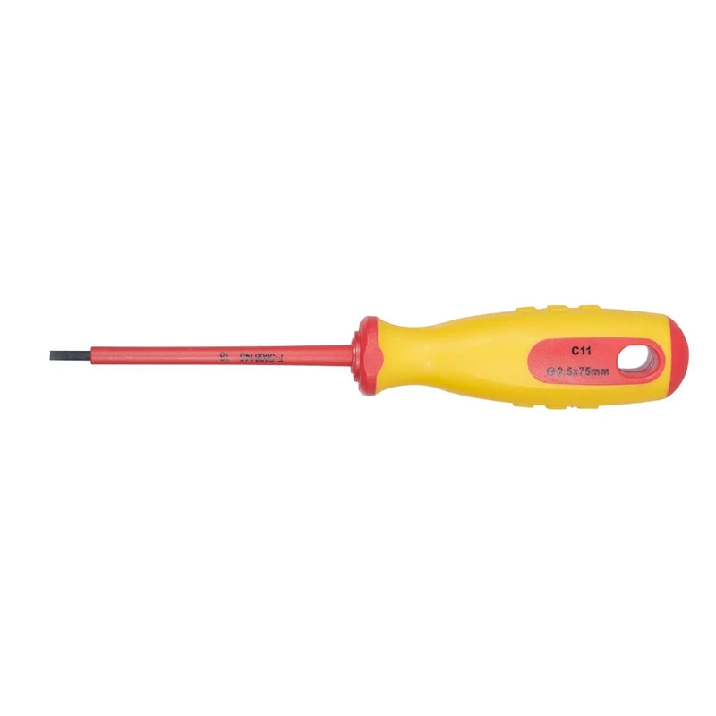 SW-Stahl Schraubendreher VDE Schlitz 25 x 75 mm