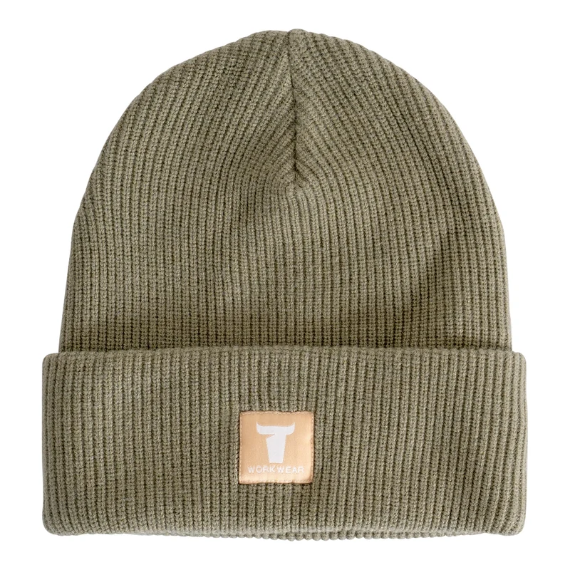 STIER Beanie flex one size olive branch