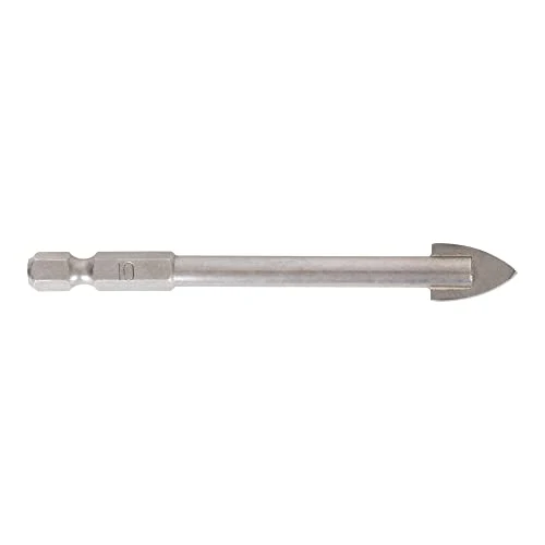 STIER Fliesenbohrer 10 mm Größe 1/4 Zoll Bit HEX Sechskant YG6X-Metall Härtewert
