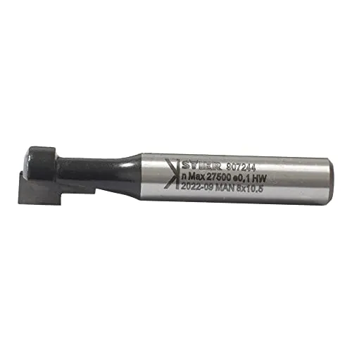 STIER T-Nutfräser M6 10,5 x 6,6 x 8 mm