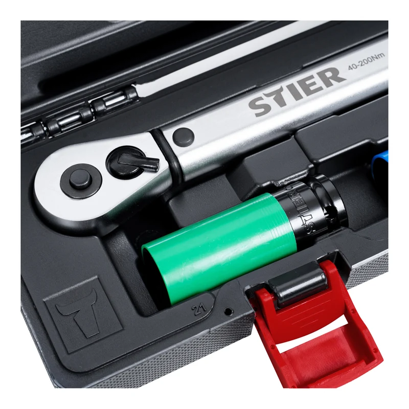 STIER Rad-Montage-Set 1/2 Zoll 40 - 200 Nm 5-teilig