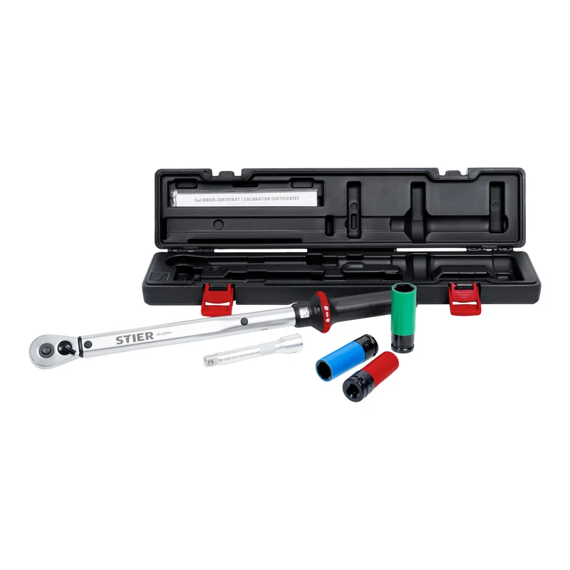 STIER Rad-Montage-Set 1/2 Zoll 40 - 200 Nm 5-teilig