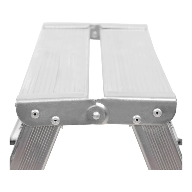 STIER Stufen Stehleiter 2x6 Stufen beidseitig begehbar leicht robust Sichere