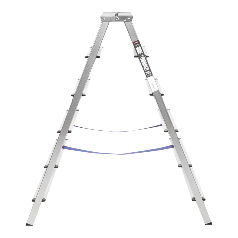 STIER Stufen Stehleiter 2x6 Stufen beidseitig begehbar leicht robust Sichere